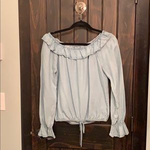 Denim Blouse from Evereve